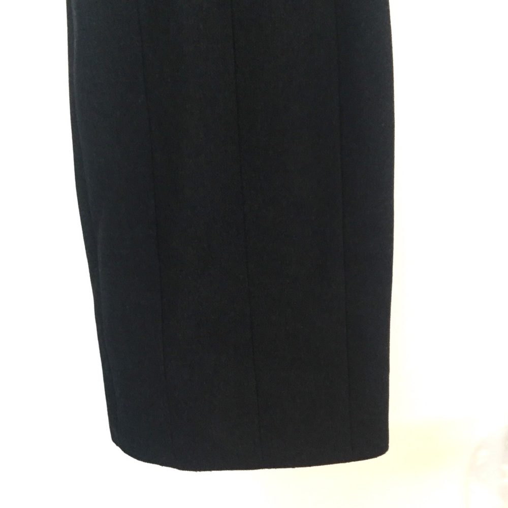 NWT Theory Charcoal Melange heavy wool twill dress - Picture 5 of 12